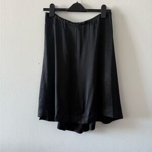 Ann Demeulemeester Black A-Line Skirt